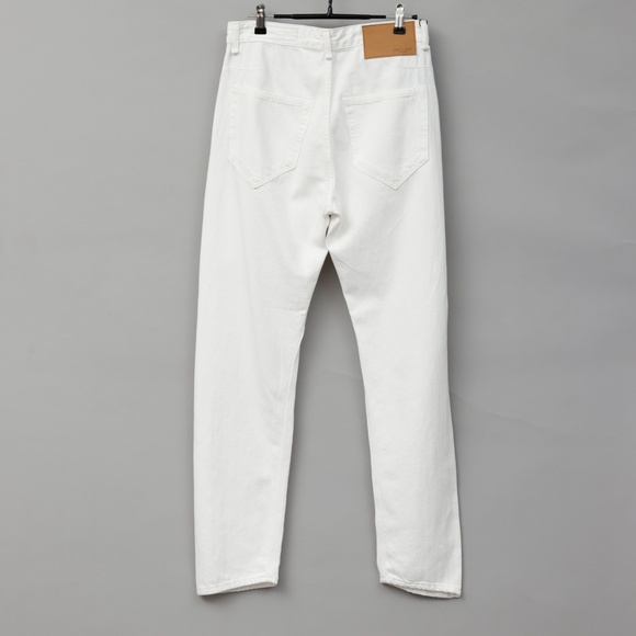 NWT Rag & Bone Off-White Mid-Rise Boyfriend Jean *SAMPLE* - Picture 2 of 7